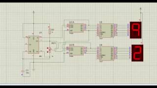 Tutorial Proteus ¿Como hacer un contador [upl. by Nataniel]