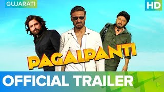 Pagalpanti  Official Gujarati Trailer  Full Movie Live On Eros Now [upl. by Annaiv]