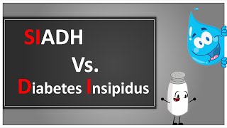 SIADH Vs Diabetes inspidus DI [upl. by Airbmak]