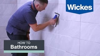 How to Grout Tiles with Wickes [upl. by Enayr255]