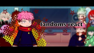 Fandom react to itadori  part 2  39 2X [upl. by Terces403]