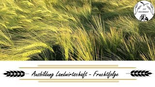 Ausbildung Landwirtschaft  Fruchtfolge [upl. by Olegnad]