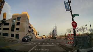 Dash Cam  Comerica Park Ford And Field In Detroit Michigan [upl. by Ydnim870]