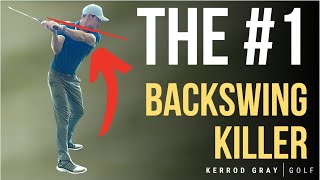 HOW TO TURN YOUR SHOULDERS IN THE BACKSWING [upl. by Phyllis]