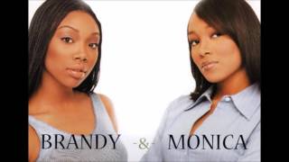 BRANDY Feat MONICA  THE BOY IS MINE  WITH LYRICS [upl. by Inaj]