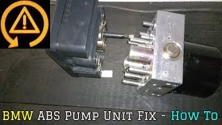 BMW Dynamic Stability Control Fault  Fixed  How To DIY [upl. by Rehttam]