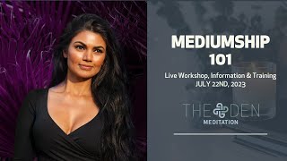 Mediumship 101  Workshop Information amp Training [upl. by Johanan]