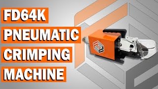 FD64K Pneumatic Crimping Machine for Wire Ferrules [upl. by Eedebez]