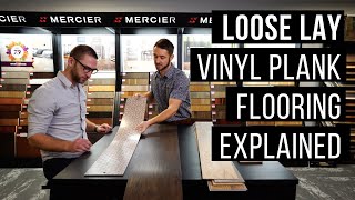 Loose Lay Vinyl Plank Flooring Explained  The Easiest Flooring to Install [upl. by Hennahane304]