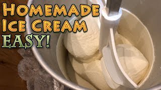 Homemade Ice Cream EASY [upl. by Mcculloch]