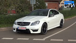 2014 Mercedes C63 AMG Coupe 487hp  DRIVE amp SOUND 1080p [upl. by Hogarth]