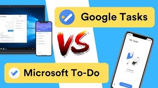 Google Tasks vs Microsoft To Do [upl. by Broucek547]