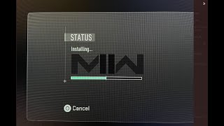 How To Fix  INSTALLING  Screen on Modern Warfare 2  PlayStation Fix [upl. by Bray]