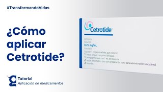 Cetrotide ¿Cómo aplicarla  Ingenes [upl. by Kall490]