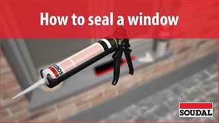 How to seal a window [upl. by Nihi]