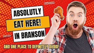 WHERE TO EAT Branson MO  10 MustTry Local Restaurants [upl. by Ferino]