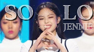 HOT JENNIE  SOLO  제니  SOLO Show Music core 20181215 [upl. by Magnien659]