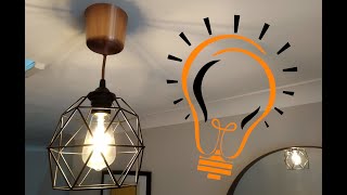 Install a Light Fitting  IKEA Hemma [upl. by Yrrag]