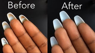 How To Clean Under Your Acrylic Nails [upl. by Ilat127]