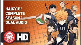 Haikyu Complete Season 1  Official Trailer [upl. by Sabir]