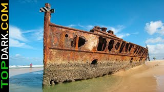 13 Barcos Abandonados Más Increíbles del Mundo  TOPDARKCOM [upl. by Ferne]