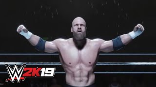 WWE 2K19 Triple H entrance video [upl. by Acinnej]