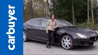 Maserati Quattroporte indepth review  Carbuyer [upl. by Shena]