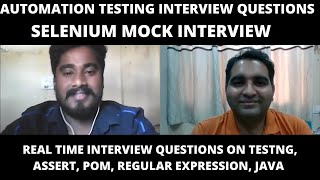 Automation Testing Interview Questions Selenium Interview Questions 02 years [upl. by Cirederf994]