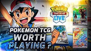 IS POKEMON TCG LIVE WORTH PLAYING [upl. by Morgen]