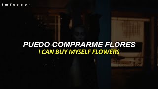 flowers traducida español LetraLyrics  Miley Cyrus [upl. by Belanger292]