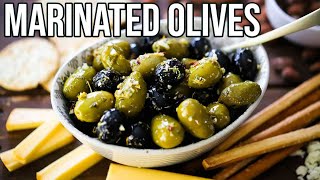 AMAZING Marinated Olives [upl. by Inavoj]