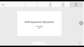 Anthraquinone glycosides [upl. by Pich389]