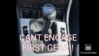 Difficult to engage 1st gear and reverse [upl. by Spearman866]