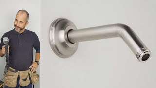 1 Minute Tutorial How To Change a Shower Arm [upl. by Terag]