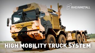 Rheinmetall High Mobility Truck System – HX 10x10 und HX 8x8 [upl. by Ernaline]