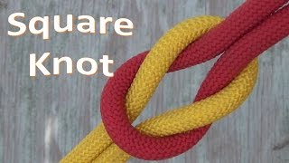 How to Tie the Square Knot [upl. by Razaele]