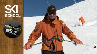 How to Ski Shorter Turns  Advanced Ski Lesson 52 [upl. by Arand]