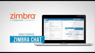 Zimbra 88 Demo  Zimbra Chat Product Overview [upl. by Suhail]