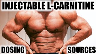 INJECTABLE LCARNITINE DOSING AND SOURCES [upl. by Neetsirk]