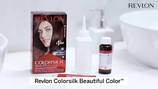 How To Use ColorSilk Beautiful Color  Revlon [upl. by Gnilsia]