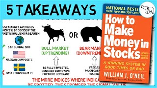 HOW TO MAKE MONEY IN STOCKS SUMMARY BY WILLIAM O’ NEIL [upl. by Eidnar]