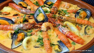 Receta de Zarzuela de Pescado y Marisco explicada paso a paso [upl. by Wei]