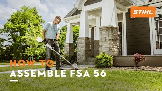 How to Assemble FSA 56  STIHL Tutorial [upl. by Taam]