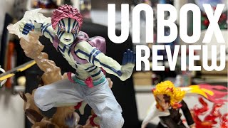 Figuarts Zero Demon Slayer Akaza Unbox Review フィギュアーツ ZERO 鬼滅の刃 猗窩座 上弦の参 開封 レビュー [upl. by Atinad]