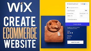 How To Create Wix Ecommerce Website 2025 [upl. by Gnoix]