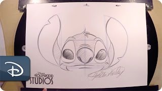 HowTo Draw Stitch  Walt Disney World [upl. by Beacham]