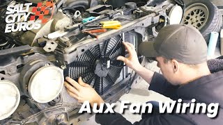 E30 Aux Fan Wiring explainedSPAL Fan Install [upl. by Anan]