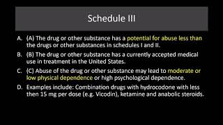 Lecture 9 Introduction to the Controlled Substances Act [upl. by Mcgrody]