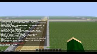 How to create groups with Permissions commands EASIEST WAY PermissionsEx Minecraft [upl. by Metts528]