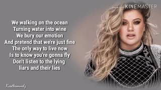 Kelly Clarkson  Broken amp Beautiful Lyrics [upl. by Klayman]